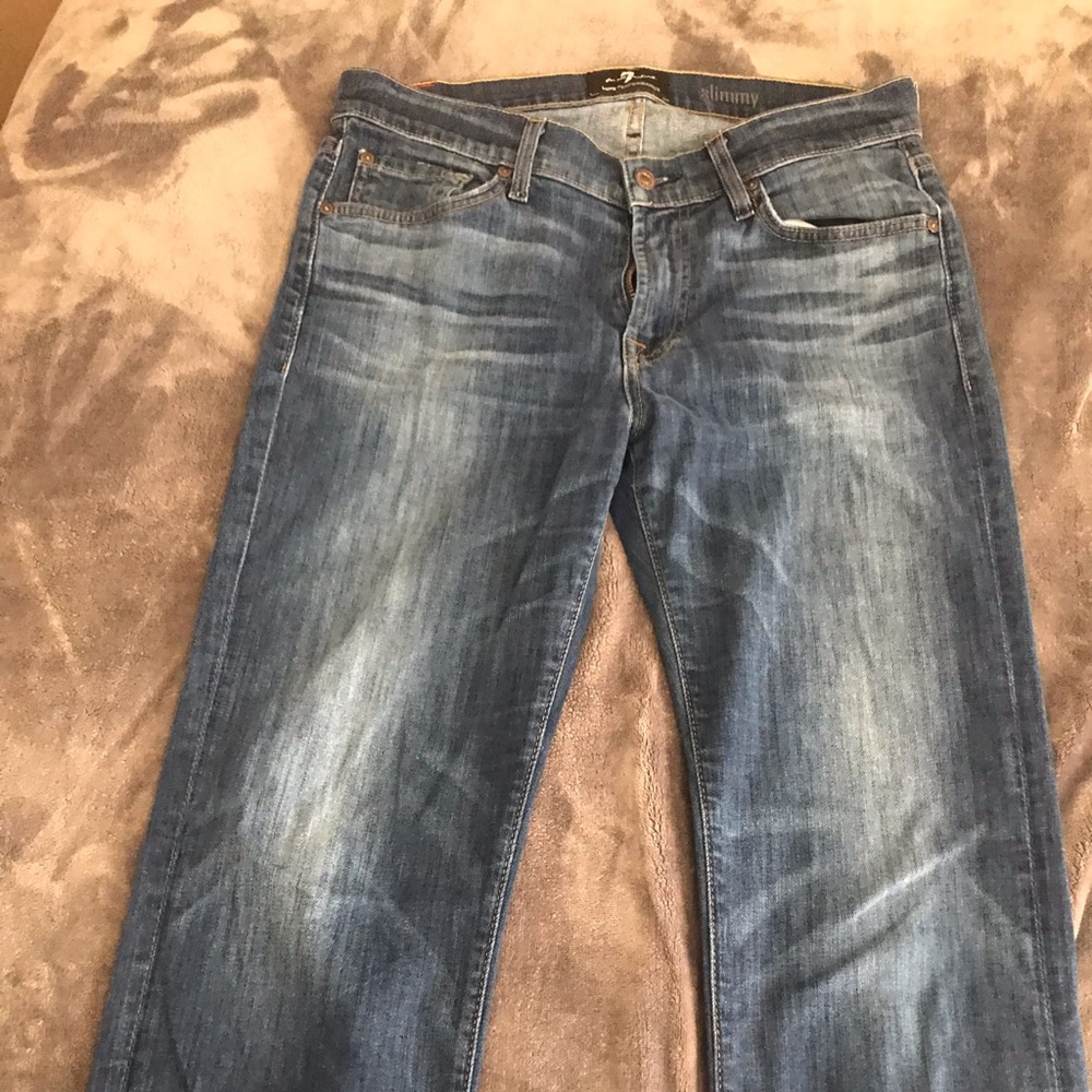 Authentic 7 for all mankind Slimmy 32 x 34